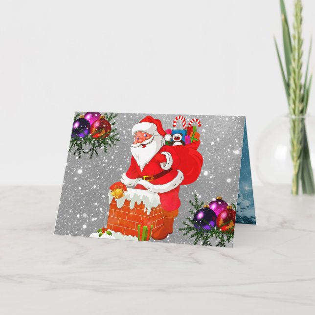 Weihnachten Karte (Vorderseite)