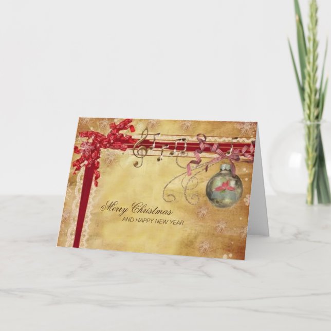 Weihnachten Karte (Vorderseite)