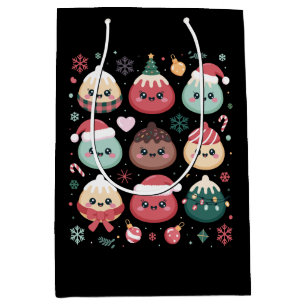 Weihnachten Kawaii Anhänger Klöße Xmas Ferien Mittlere Geschenktüte