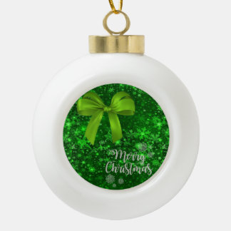 Weihnachten Keramik Ball Ornament, Frohe Weihnacht Kugel-Ornament