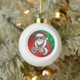 Weihnachten Keramik Kugel-Ornament