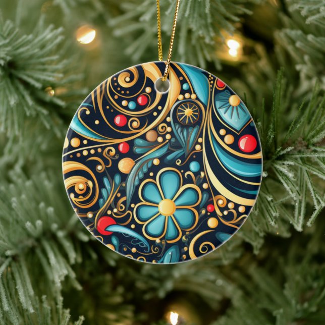 Weihnachten Keramik Ornament (Baum)