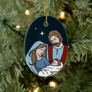 Weihnachten Keramik Ornament