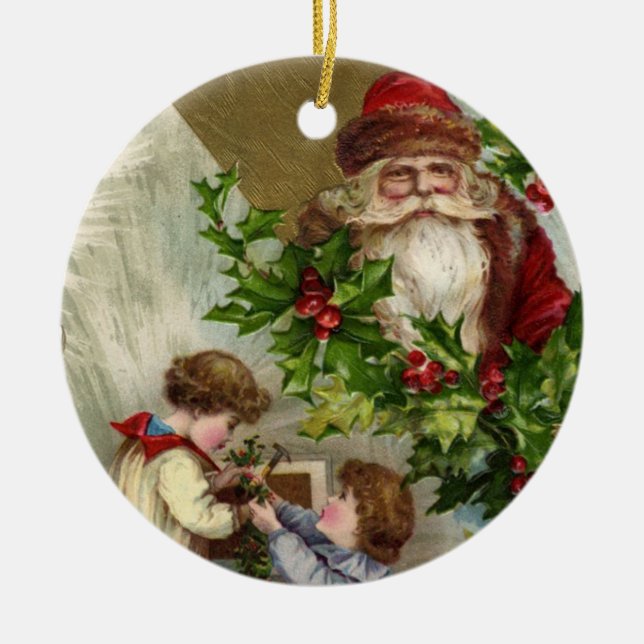 Weihnachten Keramik Ornament (Vorne)
