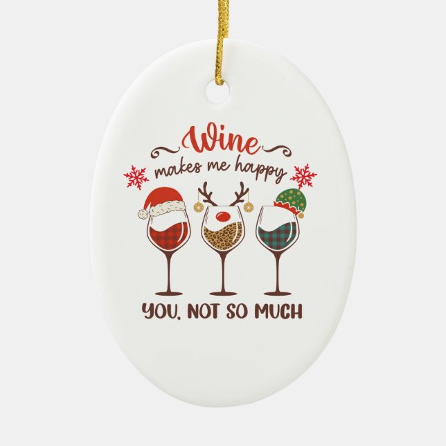 Weihnachten Keramik Ornament (Vorne)