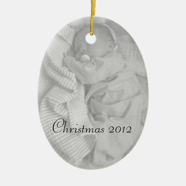 Weihnachten Keramik Ornament (Vorne)