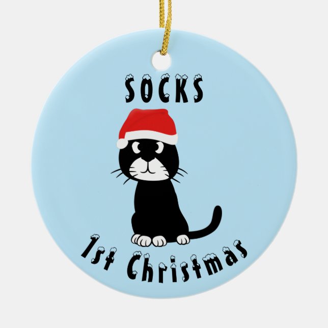 Weihnachten Keramik Ornament (Vorne)