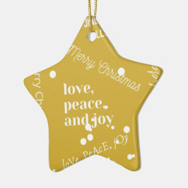 Weihnachten Keramik Ornament