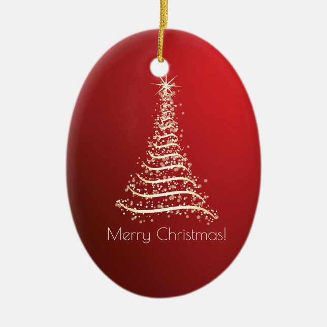Weihnachten Keramik Ornament (Vorne)