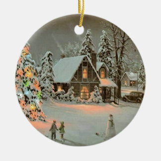 WEIHNACHTEN KERAMIK ORNAMENT