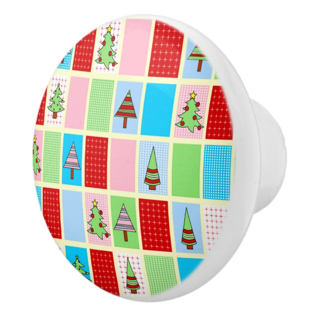 Weihnachten Keramikknauf (Rechts)