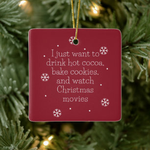 Weihnachten Keramikornament