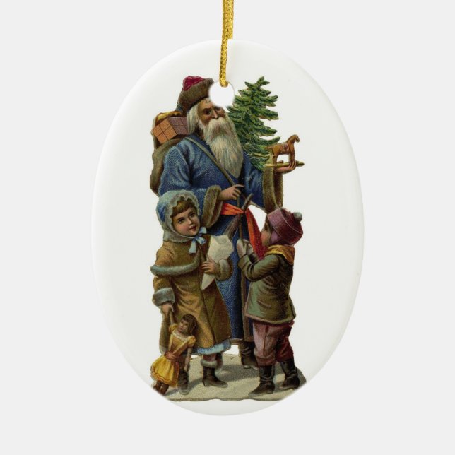 Weihnachten Keramikornament (Vorne)