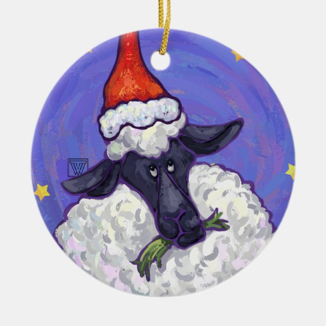 Weihnachten Keramikornament (Vorne)