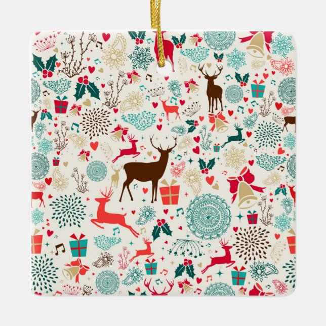 Weihnachten Keramikornament (Vorderseite)