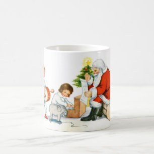 Weihnachten, Kinder und Spielzeug Kaffeetasse