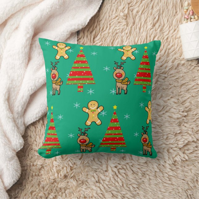 Weihnachten Kissen (Decke)
