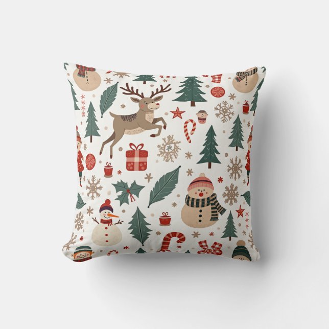 Weihnachten Kissen (Vorderseite)