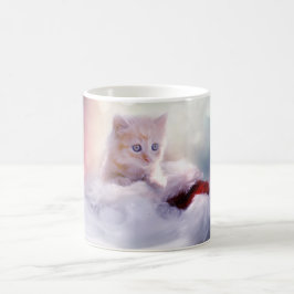 Weihnachten Kitten Kaffeetasse