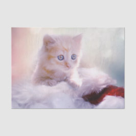 Weihnachten Kitten Seidenpapier