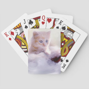 Weihnachten Kitten Spielkarten
