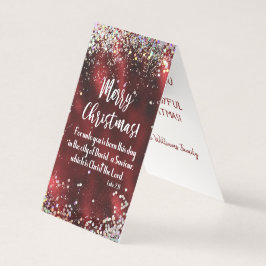 Weihnachten KJV Scripting Joyful Christmas Christl