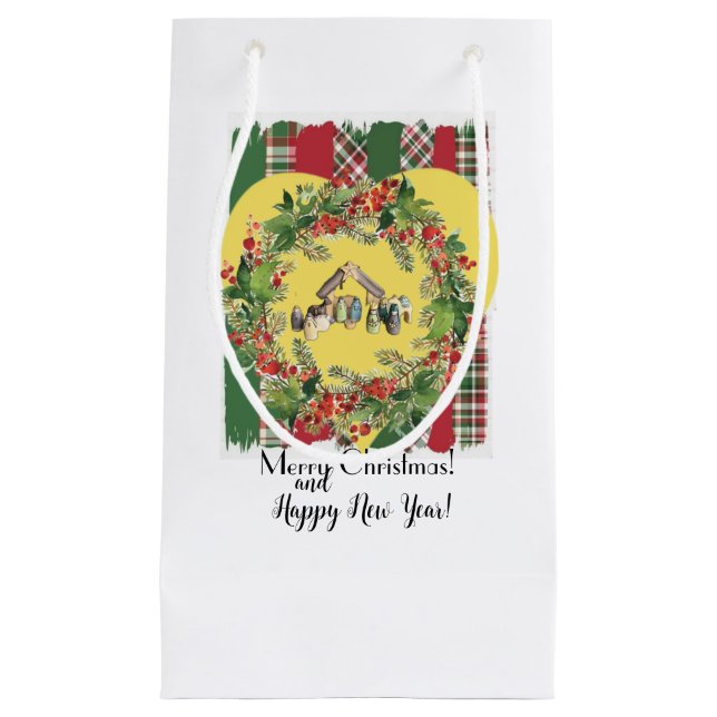 Weihnachten Kleine Geschenktüte (Vorderseite)