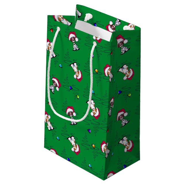 Weihnachten Kleine Geschenktüte (Rückseite Schrägansicht)