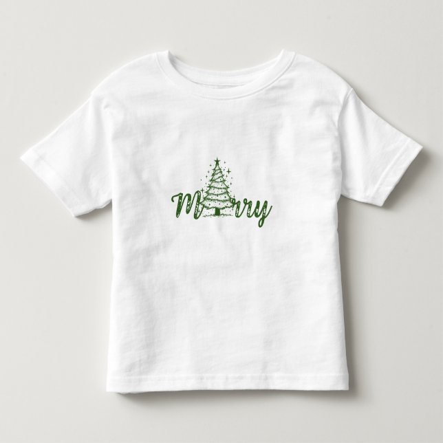 Weihnachten Kleinkind T-shirt (Vorderseite)