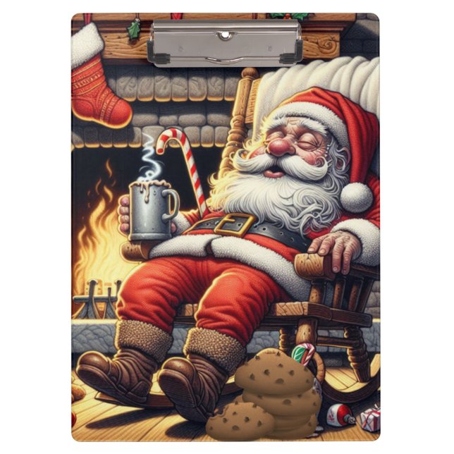 Weihnachten Klemmbrett (Vorderseite)