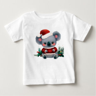 Weihnachten Koala 3 Baby T-shirt
