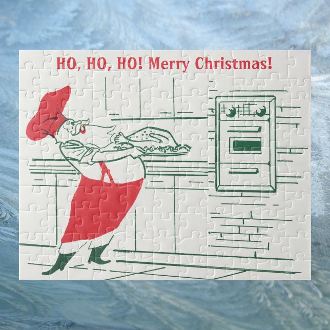 Weihnachten, Koch des Weihnachtsmannes und Türkei Puzzle (Von Creator hochgeladen)