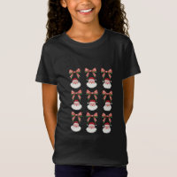 Weihnachten Kokette Schleife Santa Vintage Xmas Re