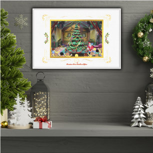 Weihnachten kommt aber einmal im Jahr Leinwand Kun