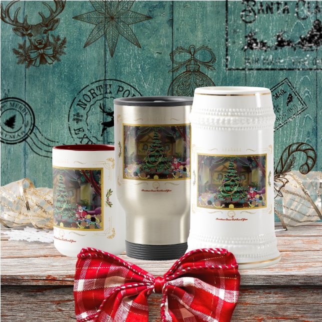 Weihnachten kommt, aber einmal im Jahr Tasse (Von Creator hochgeladen)