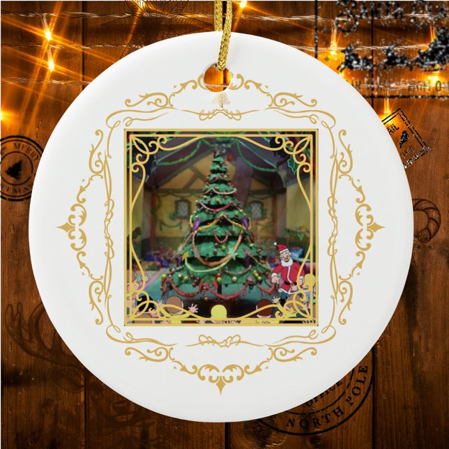 Weihnachten kommt aber einmal im Jahr Verzierung # Keramik Ornament (Von Creator hochgeladen)