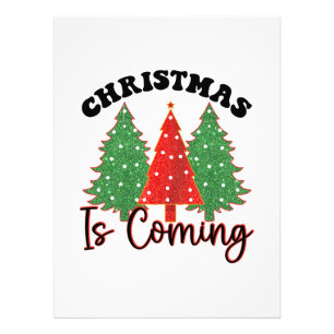 Weihnachten kommt fotodruck