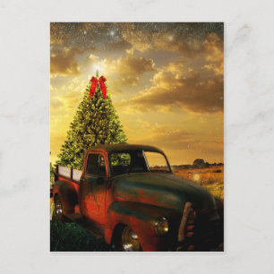 Weihnachten kommt postkarte