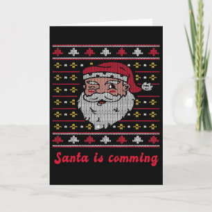 Weihnachten kommt Weihnachten Karte