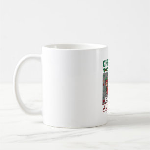 Weihnachten Kommt Weihnachtsmann Elfen Rentiere Kaffeetasse