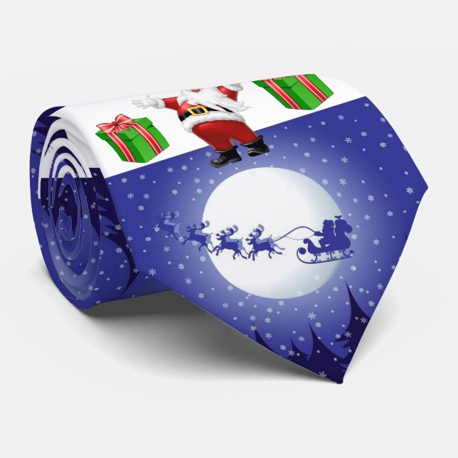 Weihnachten-Krawatte Krawatte (Gerollt)