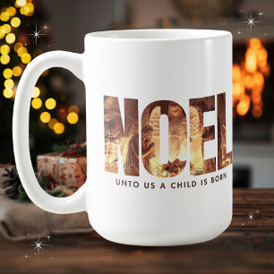WEIHNACHTEN Krippe Minimalistisch Weihnachten Kaffeetasse