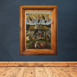 Weihnachten Krippe Sandro Botticelli Poster