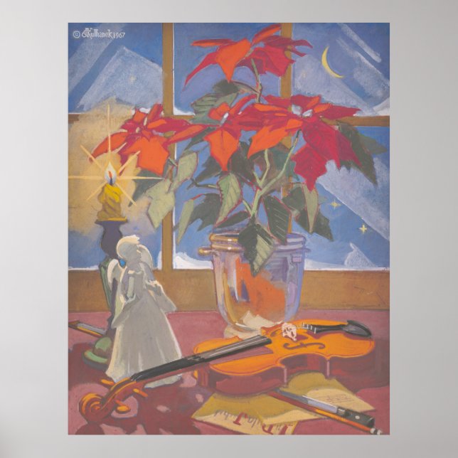 Weihnachten - Kulhanek Weihnachtskunst Printmedien Poster (Vorne)