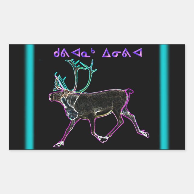 Weihnachten - Kuvianak Rechteckiger Aufkleber (Vorderseite)