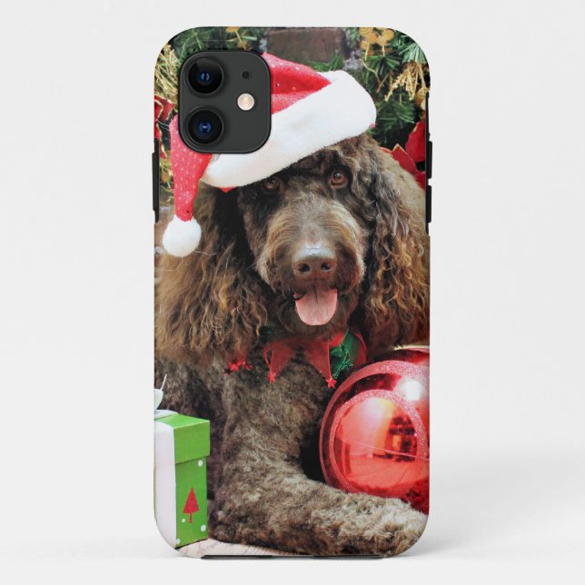 Weihnachten - LabraDoodle - Harley Case-Mate iPhone Hülle (Rückseite)
