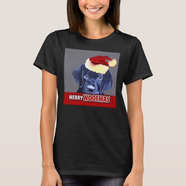 Weihnachten Labrador 189 T-Shirt (Vorderseite)