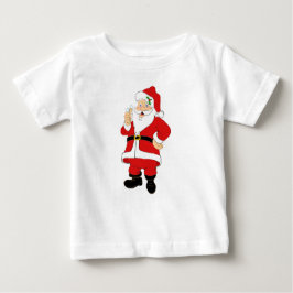 Weihnachten lächeln baby t-shirt