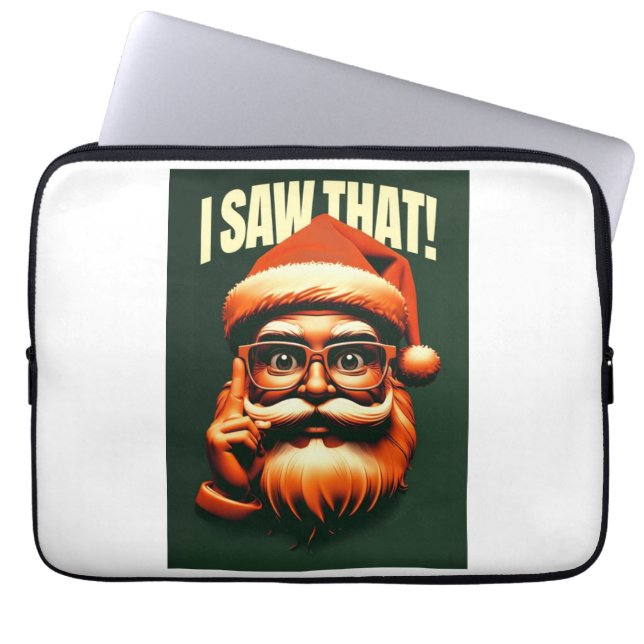 Weihnachten Laptopschutzhülle (Vorderseite)
