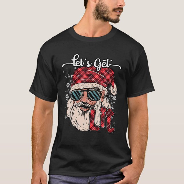 Weihnachten Lasse Lit Funny Weihnachten Weihnachte T-Shirt (Vorderseite)